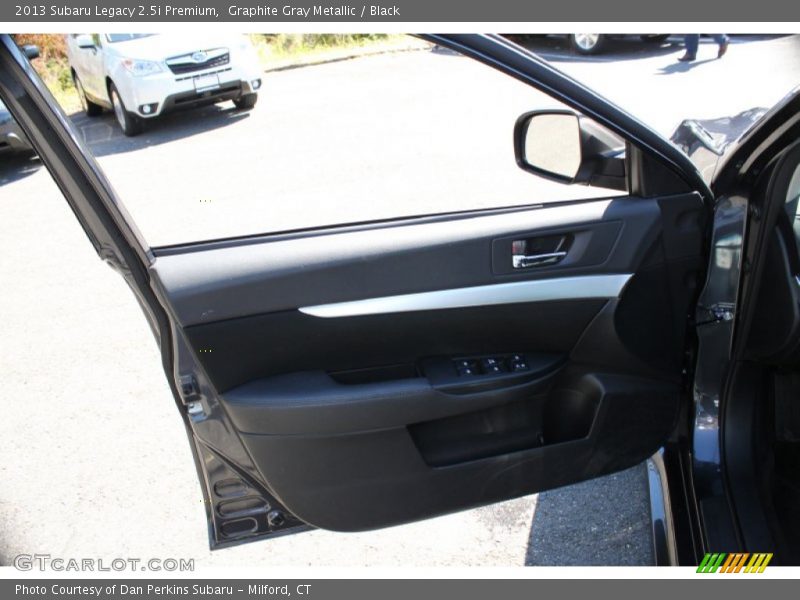 Graphite Gray Metallic / Black 2013 Subaru Legacy 2.5i Premium
