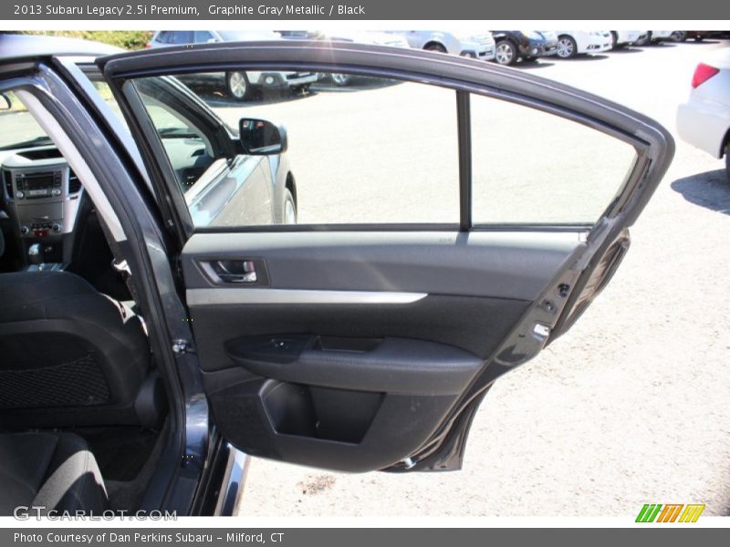 Graphite Gray Metallic / Black 2013 Subaru Legacy 2.5i Premium