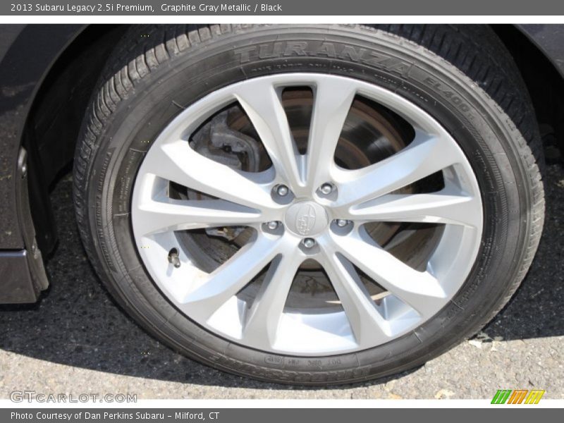 Graphite Gray Metallic / Black 2013 Subaru Legacy 2.5i Premium