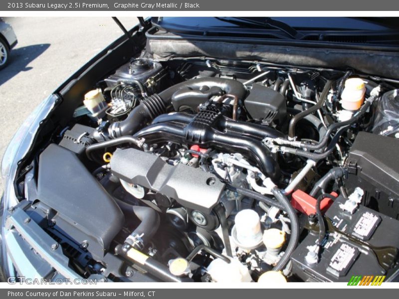 Graphite Gray Metallic / Black 2013 Subaru Legacy 2.5i Premium