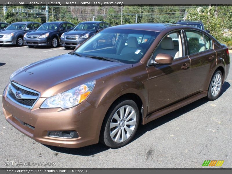 Caramel Bronze Pearl / Warm Ivory 2012 Subaru Legacy 2.5i Limited