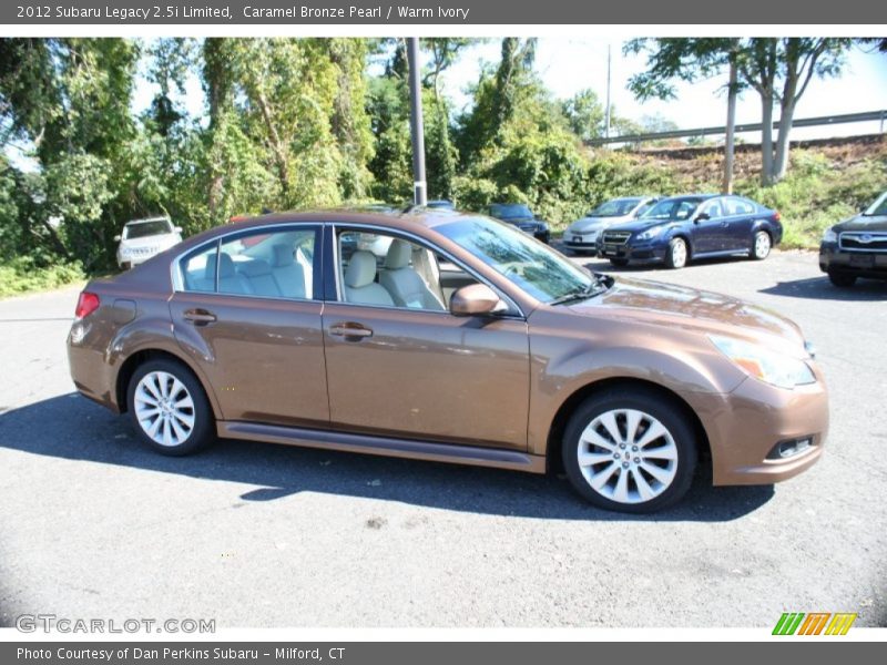 Caramel Bronze Pearl / Warm Ivory 2012 Subaru Legacy 2.5i Limited