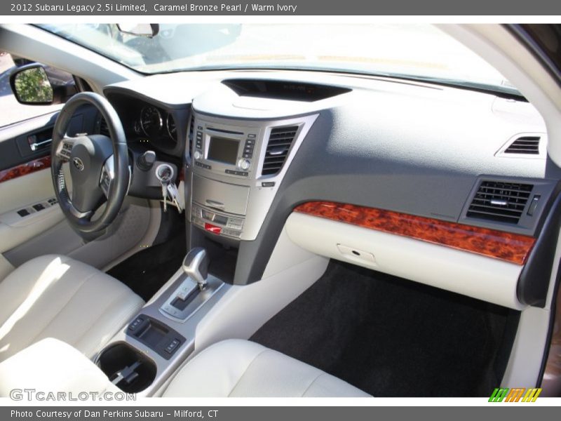 Caramel Bronze Pearl / Warm Ivory 2012 Subaru Legacy 2.5i Limited