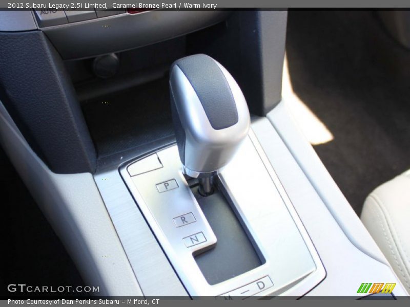 Caramel Bronze Pearl / Warm Ivory 2012 Subaru Legacy 2.5i Limited
