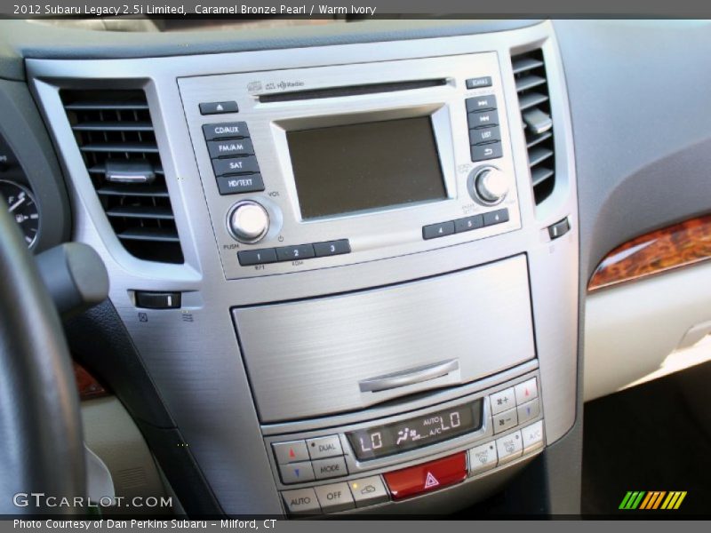 Caramel Bronze Pearl / Warm Ivory 2012 Subaru Legacy 2.5i Limited