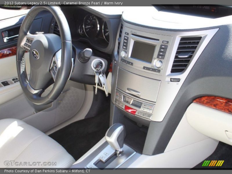 Caramel Bronze Pearl / Warm Ivory 2012 Subaru Legacy 2.5i Limited