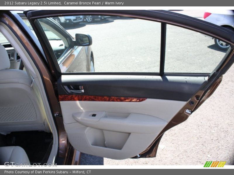 Caramel Bronze Pearl / Warm Ivory 2012 Subaru Legacy 2.5i Limited