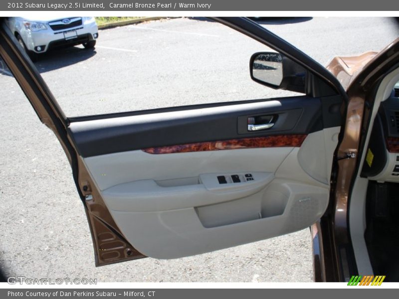 Caramel Bronze Pearl / Warm Ivory 2012 Subaru Legacy 2.5i Limited