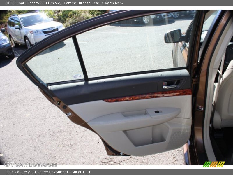 Caramel Bronze Pearl / Warm Ivory 2012 Subaru Legacy 2.5i Limited