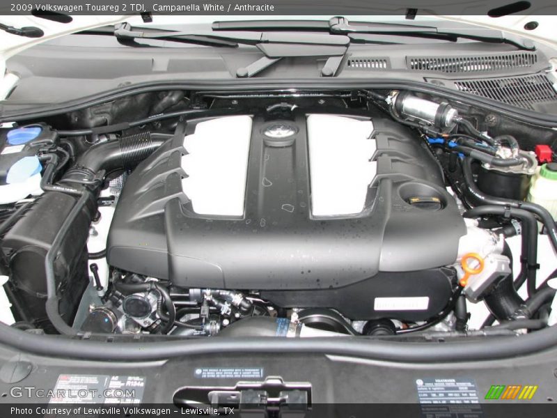 Campanella White / Anthracite 2009 Volkswagen Touareg 2 TDI