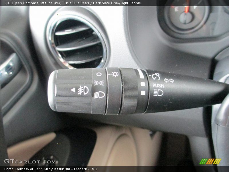 True Blue Pearl / Dark Slate Gray/Light Pebble 2013 Jeep Compass Latitude 4x4