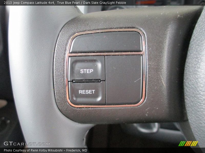 True Blue Pearl / Dark Slate Gray/Light Pebble 2013 Jeep Compass Latitude 4x4