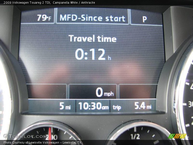Campanella White / Anthracite 2009 Volkswagen Touareg 2 TDI