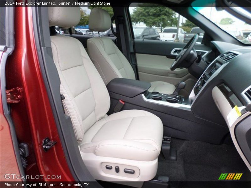 Sunset / Medium Light Stone 2014 Ford Explorer Limited