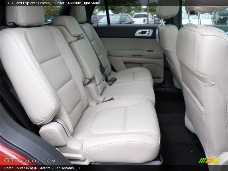 Sunset / Medium Light Stone 2014 Ford Explorer Limited