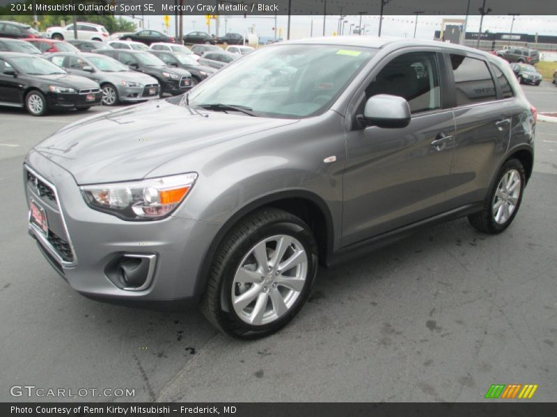 Mercury Gray Metallic / Black 2014 Mitsubishi Outlander Sport SE