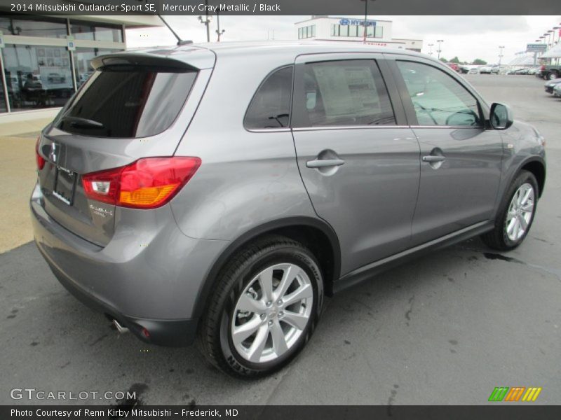 Mercury Gray Metallic / Black 2014 Mitsubishi Outlander Sport SE