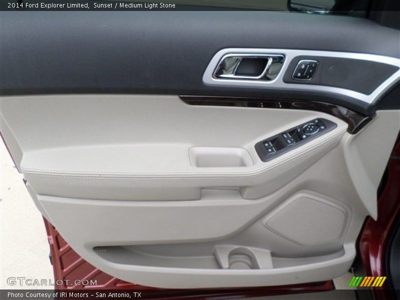 Sunset / Medium Light Stone 2014 Ford Explorer Limited