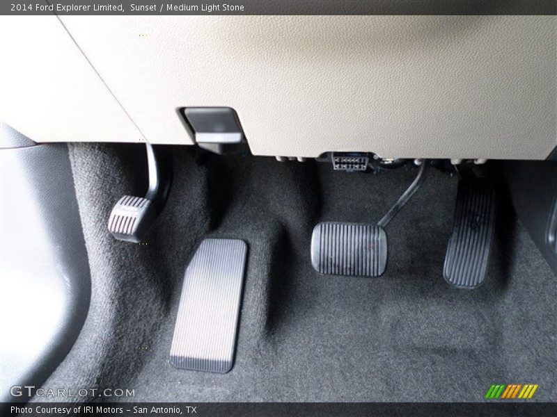 Sunset / Medium Light Stone 2014 Ford Explorer Limited