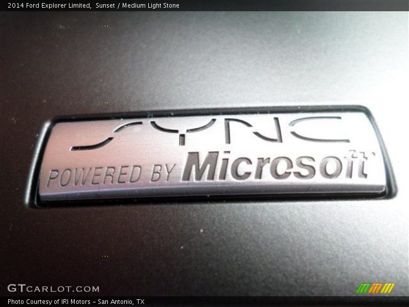Sunset / Medium Light Stone 2014 Ford Explorer Limited