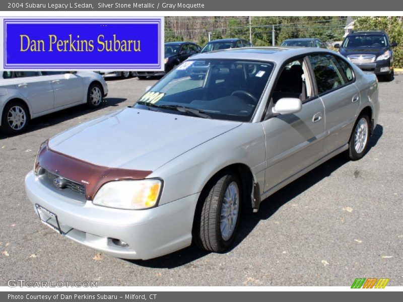 Silver Stone Metallic / Gray Moquette 2004 Subaru Legacy L Sedan