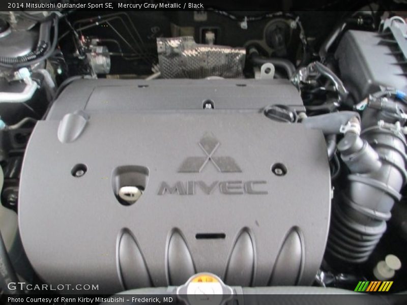Mercury Gray Metallic / Black 2014 Mitsubishi Outlander Sport SE
