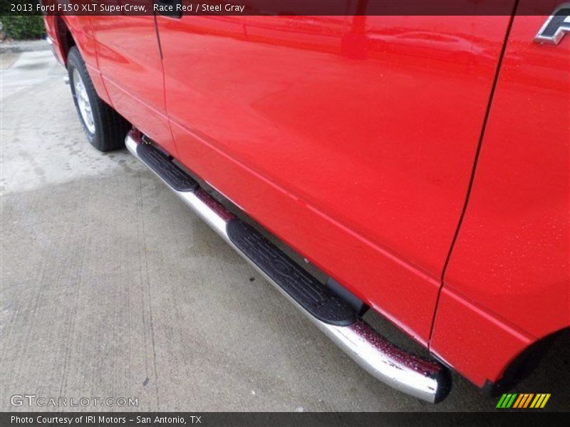 Race Red / Steel Gray 2013 Ford F150 XLT SuperCrew