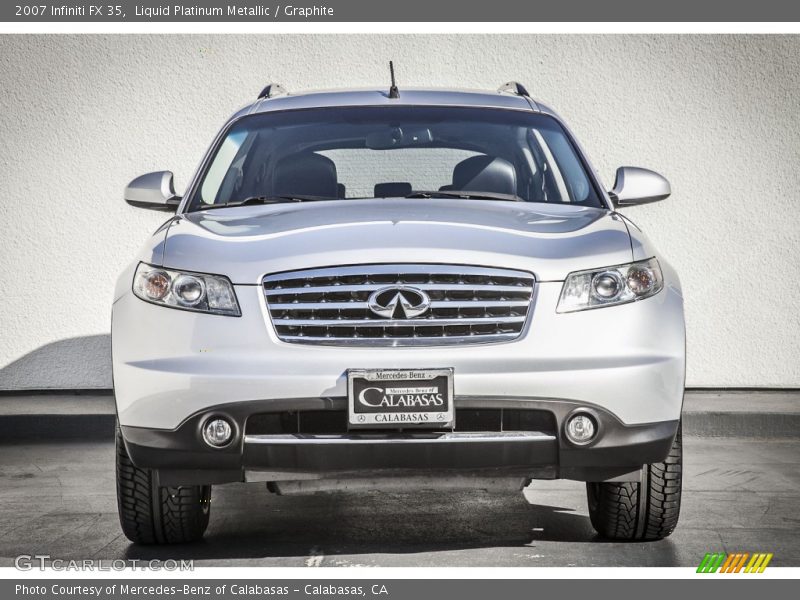 Liquid Platinum Metallic / Graphite 2007 Infiniti FX 35