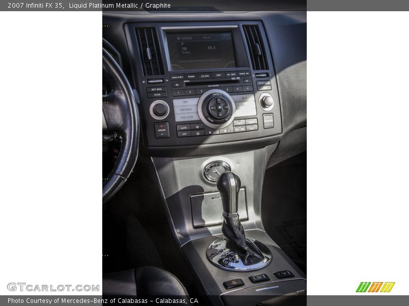 Liquid Platinum Metallic / Graphite 2007 Infiniti FX 35