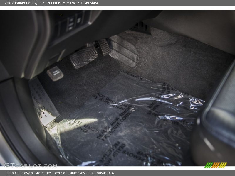 Liquid Platinum Metallic / Graphite 2007 Infiniti FX 35