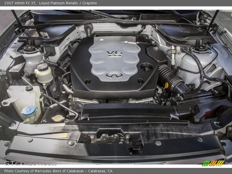 Liquid Platinum Metallic / Graphite 2007 Infiniti FX 35