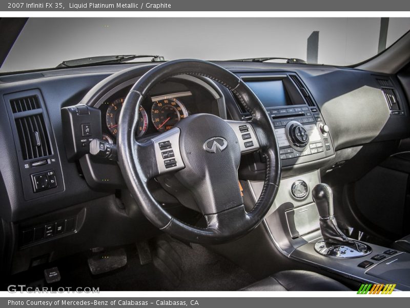 Liquid Platinum Metallic / Graphite 2007 Infiniti FX 35