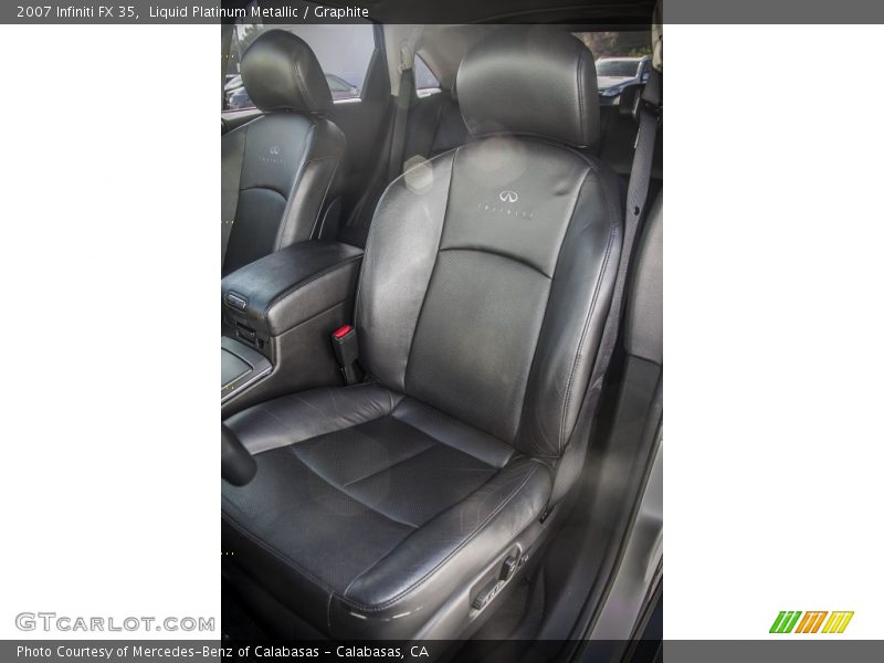 Liquid Platinum Metallic / Graphite 2007 Infiniti FX 35