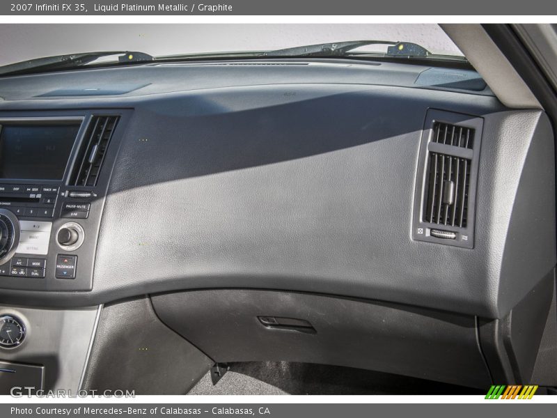 Liquid Platinum Metallic / Graphite 2007 Infiniti FX 35