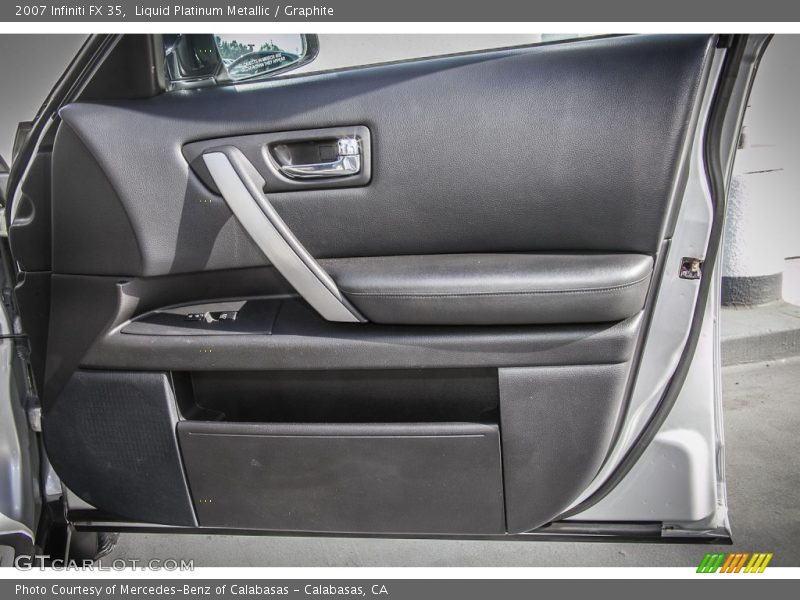 Liquid Platinum Metallic / Graphite 2007 Infiniti FX 35