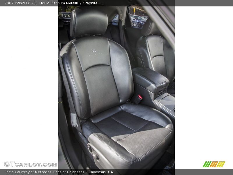 Liquid Platinum Metallic / Graphite 2007 Infiniti FX 35