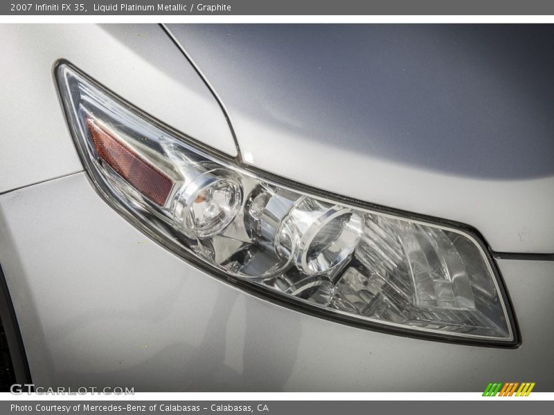 Liquid Platinum Metallic / Graphite 2007 Infiniti FX 35