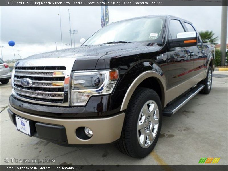 Kodiak Brown Metallic / King Ranch Chaparral Leather 2013 Ford F150 King Ranch SuperCrew