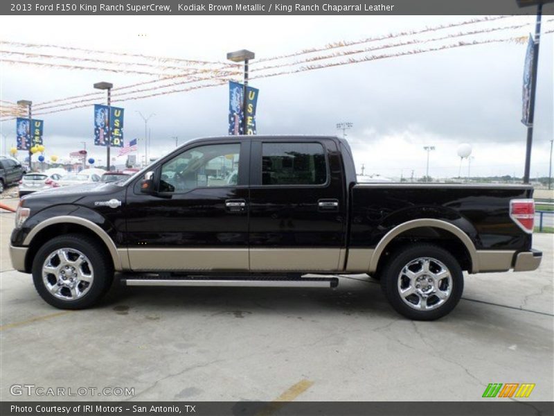 Kodiak Brown Metallic / King Ranch Chaparral Leather 2013 Ford F150 King Ranch SuperCrew