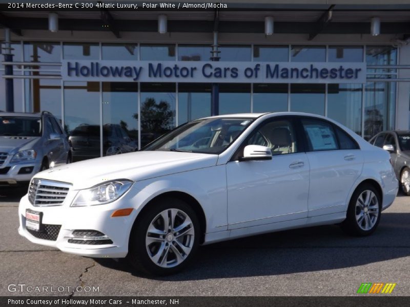 Polar White / Almond/Mocha 2014 Mercedes-Benz C 300 4Matic Luxury