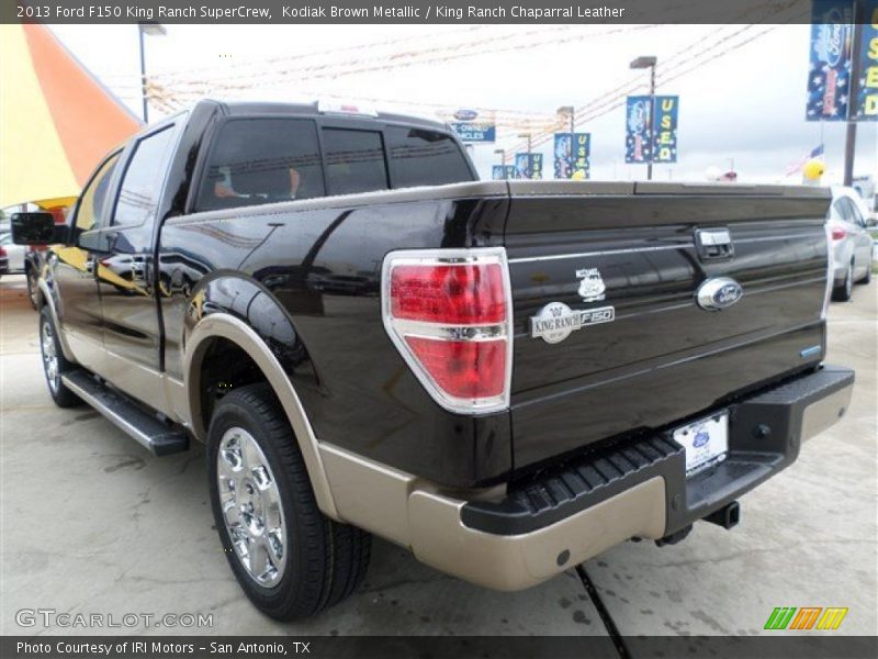 Kodiak Brown Metallic / King Ranch Chaparral Leather 2013 Ford F150 King Ranch SuperCrew