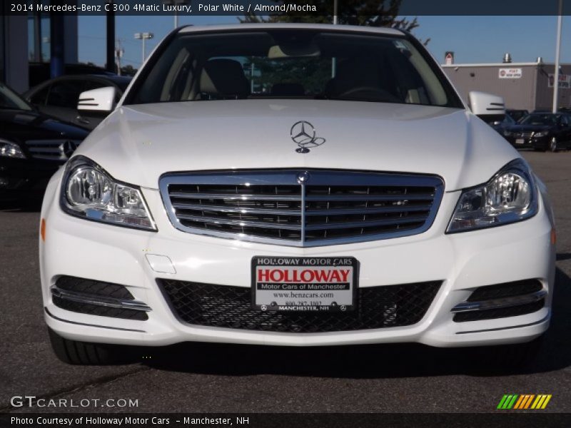 Polar White / Almond/Mocha 2014 Mercedes-Benz C 300 4Matic Luxury