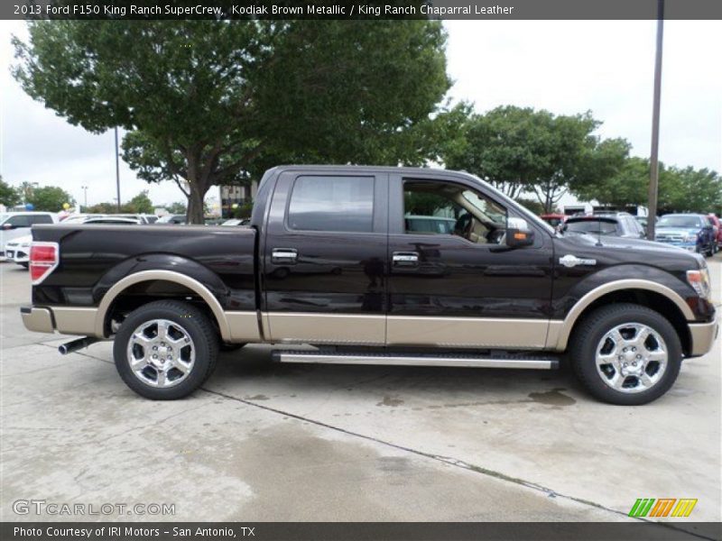 Kodiak Brown Metallic / King Ranch Chaparral Leather 2013 Ford F150 King Ranch SuperCrew