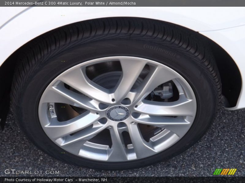 Polar White / Almond/Mocha 2014 Mercedes-Benz C 300 4Matic Luxury