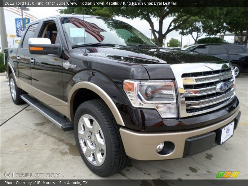 Kodiak Brown Metallic / King Ranch Chaparral Leather 2013 Ford F150 King Ranch SuperCrew