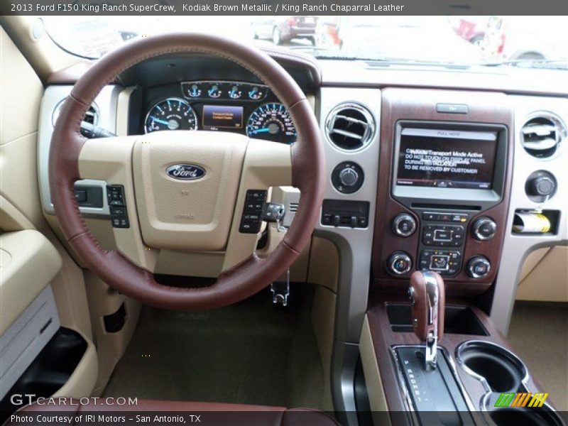 Kodiak Brown Metallic / King Ranch Chaparral Leather 2013 Ford F150 King Ranch SuperCrew