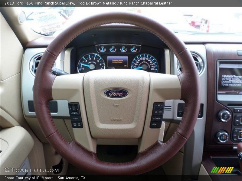 Kodiak Brown Metallic / King Ranch Chaparral Leather 2013 Ford F150 King Ranch SuperCrew