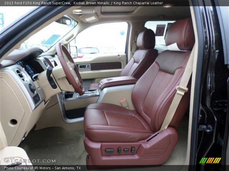 Kodiak Brown Metallic / King Ranch Chaparral Leather 2013 Ford F150 King Ranch SuperCrew