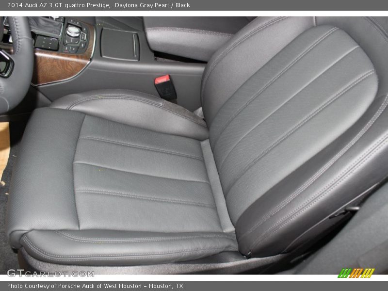 Front Seat of 2014 A7 3.0T quattro Prestige