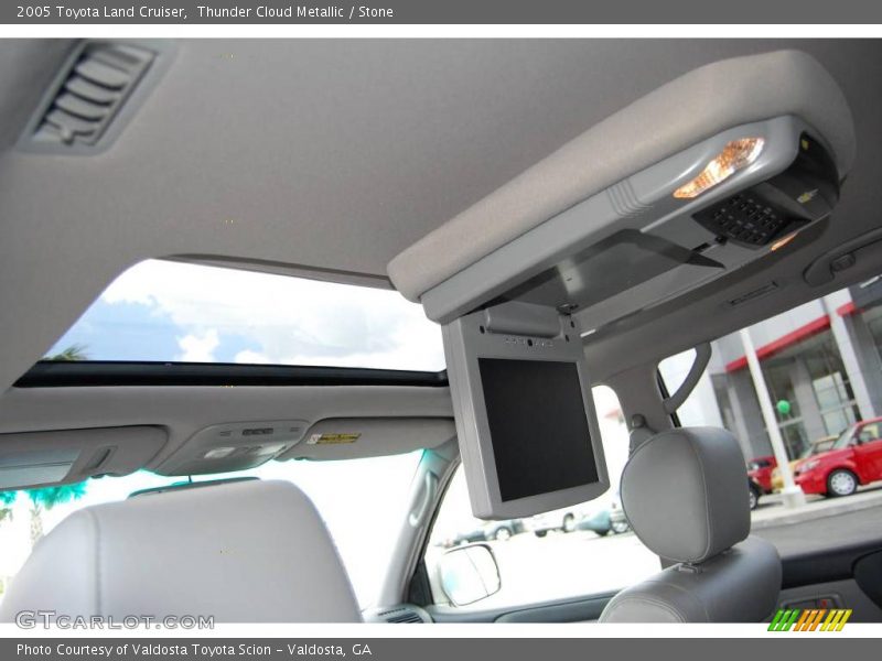Thunder Cloud Metallic / Stone 2005 Toyota Land Cruiser